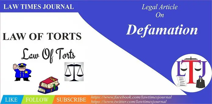 defamation defamation