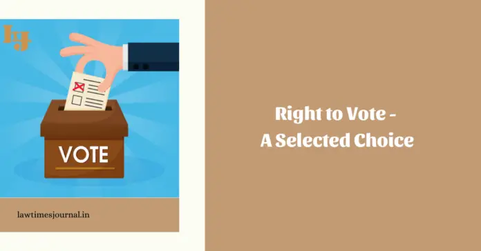 right to vote right to vote